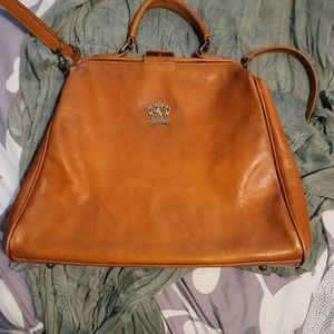 Leather Boho Pratesi Firenze very large bag